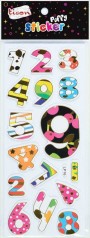 Ticon Renkli Rakamlar Sticker 138062