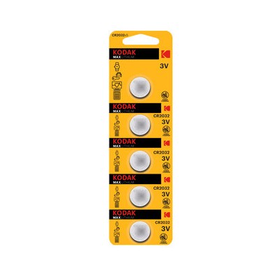 Kodak 5 Adet Ultra Lityum Para Pil-Cr2032