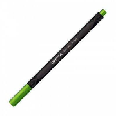 Fınelıner Kalem 0 4 Mm - Karton Kutu - Üçgen - Yeşil
