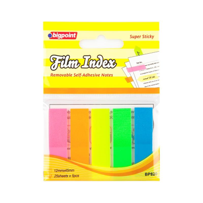 Bp Yapışkanlı Film Index 5 Renk Post-It